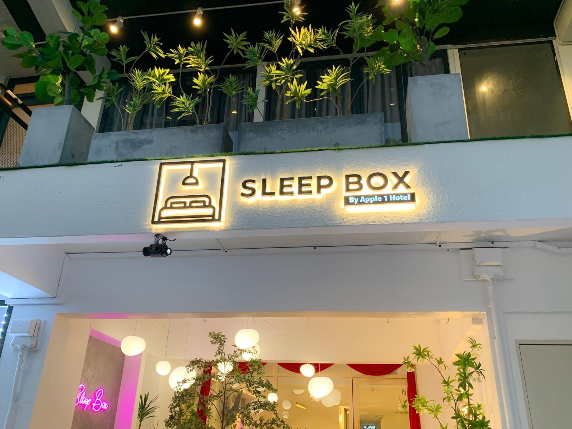 Отель Sleep Box Penang Джорджтаун Экстерьер фото
